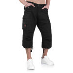 Шорти "SURPLUS ENGINEER VINTAGE 3/4" Black 4 Шорти "SURPLUS ENGINEER VINTAGE 3/4" Black 4
