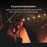 Набор фонарей для кемпинга BioLite Solar String 18'', 100 люмен, Warm White 8