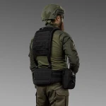 Плечова система для тактичного пояса з евакуаційною ручкою. Cordura 1000. Чорний 4 Плечова система для тактичного пояса з евакуаційною ручкою. Cordura 1000. Чорний 4