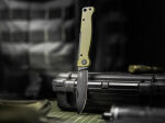 Ніж Boker Atlas OD Green, клинок 75 мм, сталь Sandvik 12C27 3 Ніж Boker Atlas OD Green, клинок 75 мм, сталь Sandvik 12C27 3