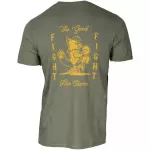 Футболка з малюнком "5.11 Tactical EMEA GOOD FIGHT Short Sleeve TEE" Military Green 3 Футболка з малюнком "5.11 Tactical EMEA GOOD FIGHT Short Sleeve TEE" Military Green 3