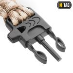 Браслет паракорд M-Tac з висікачем іскор та свистком Койот/Тан 4 Браслет паракорд M-Tac з висікачем іскор та свистком Койот/Тан 4