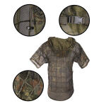 Накидка маскувальна Sturm Mil-Tec "Ghillie Sniper Cape" Німецький камуфляж 8