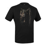 Футболка з малюнком "Сова" Combat Black