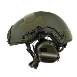 Активні навушники Earmor M31H (Helmet version) з кріпленням ARC rail. Олива 7 Активні навушники Earmor M31H (Helmet version) з кріпленням ARC rail. Олива 7