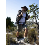 Трекінгова палиця Naturehike NH20DS003 135 см чорний/червоний 2