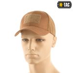 Бейсболка M-Tac з липучкою і сіткою Койот