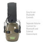 Активні навушники Howard Leight Impact Sport Bluetooth з додатковими гелевими амбушюрами. Олива 6 Активні навушники Howard Leight Impact Sport Bluetooth з додатковими гелевими амбушюрами. Олива 6