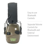 Активные наушники Howard Leight Impact Sport Bluetooth с дополнительными гелевыми амбушюрами. Олива 6 Активные наушники Howard Leight Impact Sport Bluetooth с дополнительными гелевыми амбушюрами. Олива 6