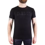 Футболка з малюнком "5.11 Tactical Topo Logo" Black
