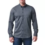 Сорочка тактична "5.11 Tactical Alpha Flex Long Sleeve Shirt" Turbulence Dby