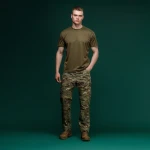 Комплект футболок (3 шт.) AIR Coolmax без логотипу. Легкі та добре відводять вологу. Олива 7 Комплект футболок (3 шт.) AIR Coolmax без логотипу. Легкі та добре відводять вологу. Олива 7