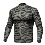 Рашгард тактический Raptor Rashguard Tiger Stripes. Slim fit, полиэстер Рашгард тактический Raptor Rashguard Tiger Stripes. Slim fit, полиэстер