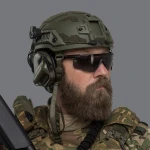 Активні навушники Earmor M31H (Helmet version) з кріпленням ARC rail. Олива 2 Активні навушники Earmor M31H (Helmet version) з кріпленням ARC rail. Олива 2