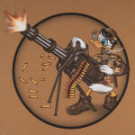 Футболка с рисунком "Gunner" Coyote Brown 3 Футболка с рисунком "Gunner" Coyote Brown 3