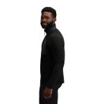 Кофта флисовая мужская Black Diamond M Rift HZ Fleece Jacket, Black/Black 4