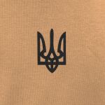Футболка з малюнком "Тризуб Logo" Coyote Brown 3