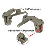 Крепление адаптер Чебурашка на каску шлем для наушников Walkers (TAN) 6 Крепление адаптер Чебурашка на каску шлем для наушников Walkers (TAN) 6