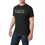 Футболка з малюнком "5.11 Tactical® Woodland Camo Fill" Black 3 Футболка з малюнком "5.11 Tactical® Woodland Camo Fill" Black 3