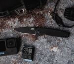 Розкладний ніж SOG Twitch III, Black/Black 11