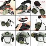 Адаптер ACM Headset Helmet Rail (black) для навушників Howard Leight Impact Sport 8 Адаптер ACM Headset Helmet Rail (black) для навушників Howard Leight Impact Sport 8