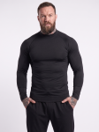 Рашгард тактический Raptor Rashguard Черный. Slim fit, полиэстер