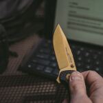 Розкладний ніж SOG Terminus XR LTE, Carbon/Gold 8 Розкладний ніж SOG Terminus XR LTE, Carbon/Gold 8
