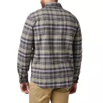 Сорочка тактична "5.11 Tactical® Lester Flannel Plaid Long Sleeve Shirt" Volcanic Plaid 3