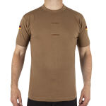 Футболка тропическая Бундесвер с флажками и липучкой Dark Brown