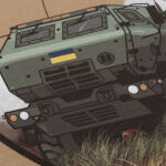 Футболка з малюнком "HIMARS" Coyote Brown 5 Футболка з малюнком "HIMARS" Coyote Brown 5