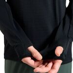 Реглан флісовий Odlo Essential Thermal 1/2, Чорний 5 Реглан флісовий Odlo Essential Thermal 1/2, Чорний 5