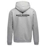 Худые мужские Black Diamond M Equipment For Alpinists Pullover Hoody, Nickel Heather 2 Худые мужские Black Diamond M Equipment For Alpinists Pullover Hoody, Nickel Heather 2