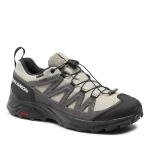 Трекінгові кросівки SALOMON X Ward Leather Gore-Tex®. Сірий 4 Трекінгові кросівки SALOMON X Ward Leather Gore-Tex®. Сірий 4