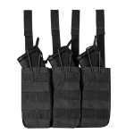 Тройной подсумок под магазины АК/АR. Cordura 1000. Molle. Черный 3 Тройной подсумок под магазины АК/АR. Cordura 1000. Molle. Черный 3