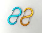Набір алюмінієвих сервісних карабінів Base Camp Sigma 8 Wire Set, 2 шт, Blue/Orange 3 Набір алюмінієвих сервісних карабінів Base Camp Sigma 8 Wire Set, 2 шт, Blue/Orange 3