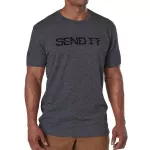 Футболка з малюнком "5.11 Tactical Send It" CHARCOAL HEATHER