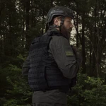 Боевой бронежилет IBV-2 (Stanag 2920). Вес 3.7 кг. Увеличенная площадь защиты. Черный. S/M 14
