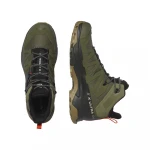 Треккинговые ботинки SALOMON X Ultra 4 MID Gore-Tex®. Олива 2 Треккинговые ботинки SALOMON X Ultra 4 MID Gore-Tex®. Олива 2