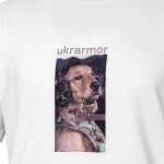 Футболка Basic Military T-Shirt. Battle Pup. Cotton/Elastane. Белый 5