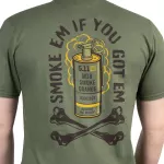 Футболка з малюнком "5.11 Tactical EMEA Smoke 'Em" Military Green 4 Футболка з малюнком "5.11 Tactical EMEA Smoke 'Em" Military Green 4