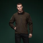Флисовая кофта Ukrarmor Patrol Pullover Fleece Ranger green. Polyester, windproof 2 Флисовая кофта Ukrarmor Patrol Pullover Fleece Ranger green. Polyester, windproof 2