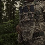 Протиуламковий фартух 2-го класу захисту (з балістичним пакетом). Розмір L. Піксель (мм-14) 9 Протиуламковий фартух 2-го класу захисту (з балістичним пакетом). Розмір L. Піксель (мм-14) 9