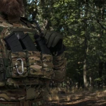 Одинарний підсумок під магазини АК/АR (тканевий). Мультикам 3
