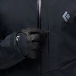 Гірськолижна чоловіча мембранна куртка Black Diamond M Recon Stretch Shell, Black 14 Гірськолижна чоловіча мембранна куртка Black Diamond M Recon Stretch Shell, Black 14