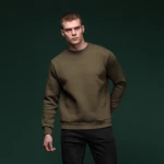 Кофта Base Soft Sweatshirt. Свободный стиль. Цвет Олива/Olive 5 Кофта Base Soft Sweatshirt. Свободный стиль. Цвет Олива/Olive 5
