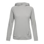 Кофта жіноча з рукавом реглан Black Diamond W Ls Alpenglow Hoody, Pewter