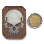 Нашивка на липучці Sturm Mil-Tec "Skull Patch PVC 3D" (Small) Dark Coyote 2 Нашивка на липучці Sturm Mil-Tec "Skull Patch PVC 3D" (Small) Dark Coyote 2
