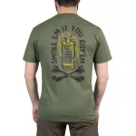 Футболка з малюнком "5.11 Tactical EMEA Smoke 'Em" Military Green 2 Футболка з малюнком "5.11 Tactical EMEA Smoke 'Em" Military Green 2