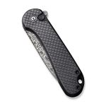 Ніж складаний Civivi Elementum II Damascus / Carbon Fiber & G10, чорний 4