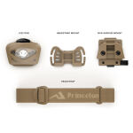 Ліхтар налобний Princeton Tec® "Vizz 550 RGB MPLS Tactical Headlamp" Tan 2